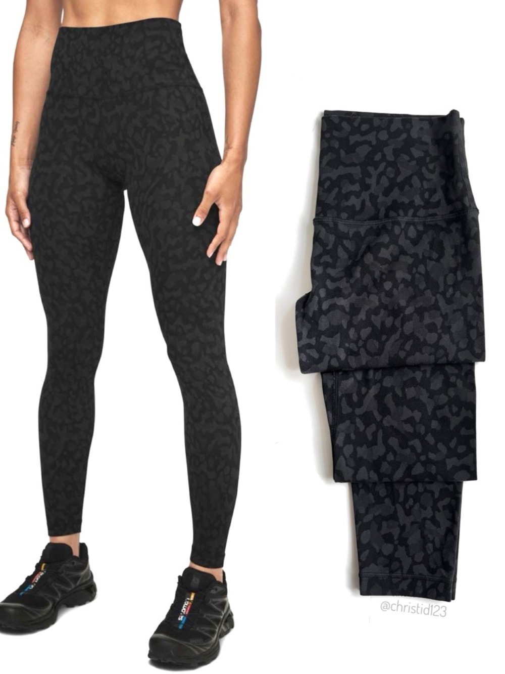 Lululemon Align Pant 28" Formation Camo Deep Coal